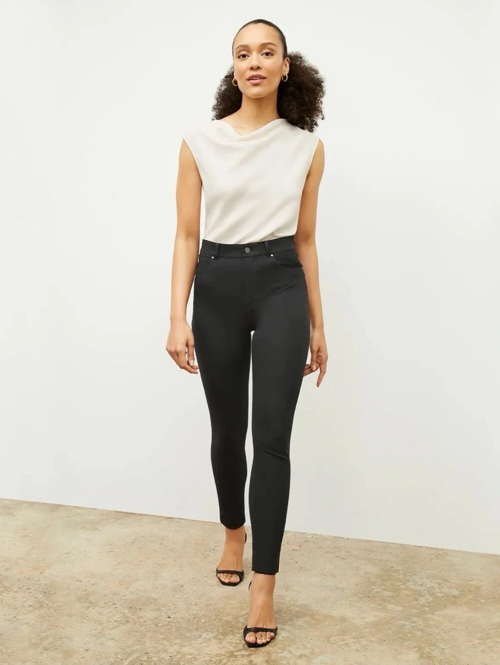 $225 M.M. LAFLEUR Sammataro 1.0 Eco Better Than Denim Skinny Jean